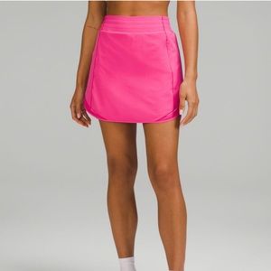 Sonic Pink Lululemon Hotty Hot HR Skirt *Long